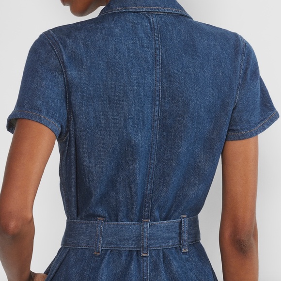 NWOT Aritzia Approach Denim Jumpsuit 00 - Picture 4 of 5